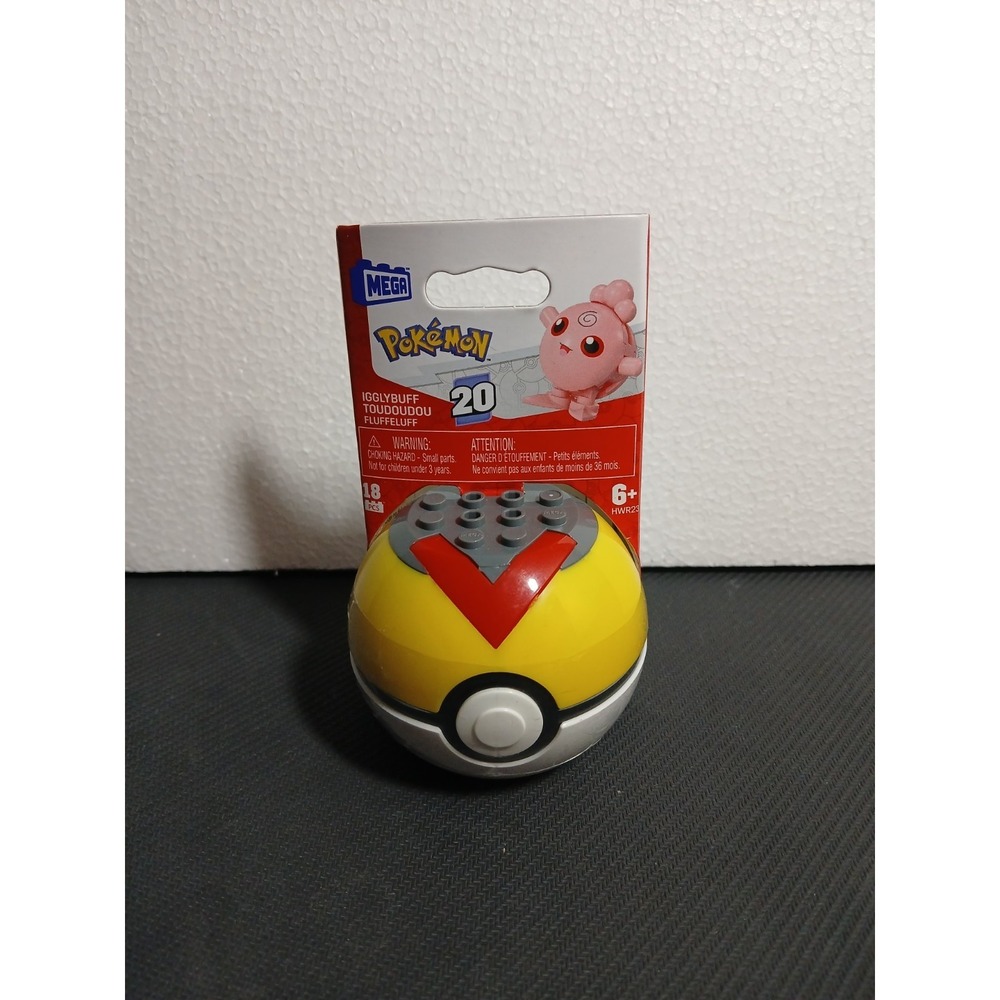Igglybuff‎ Mega Construx Pokémon Luxury Ball Building Toy